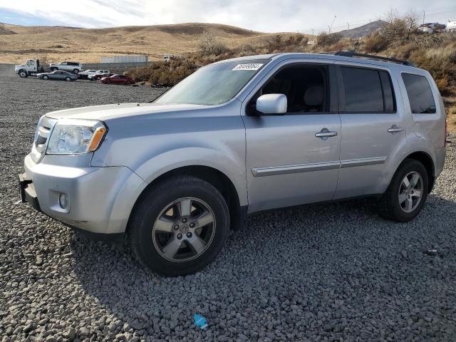 HONDA PILOT EX 2011 silver  gas 5FNYF4H49BB057236 photo #1