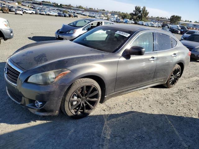 INFINITI M37 2011 charcoal  gas JN1BY1AP5BM324255 photo #1