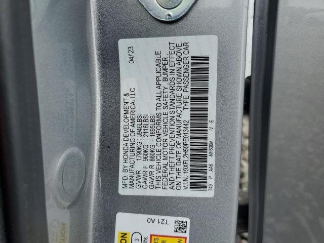 2023 HONDA CIVIC LX - 19XFL2H59PE013442