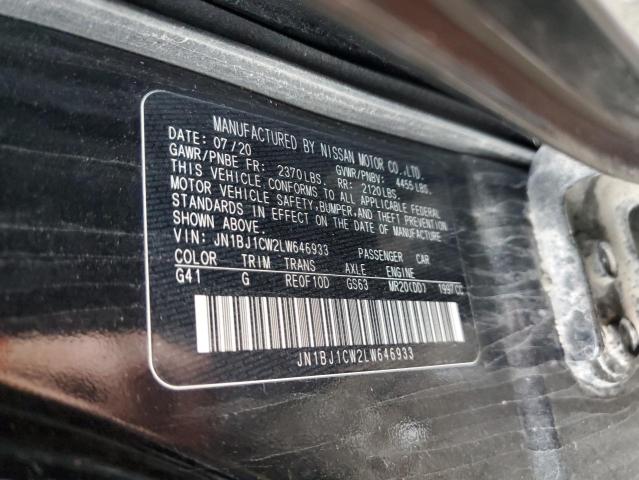 2020 NISSAN ROGUE SPOR - JN1BJ1CW2LW646933