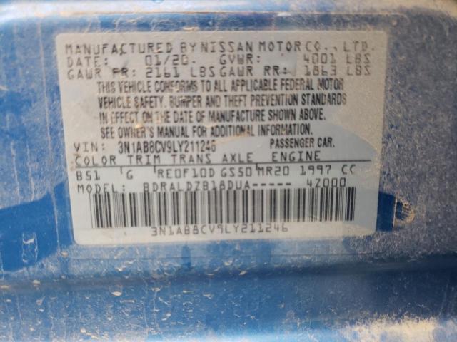 2020 NISSAN SENTRA SV - 3N1AB8CV9LY211246