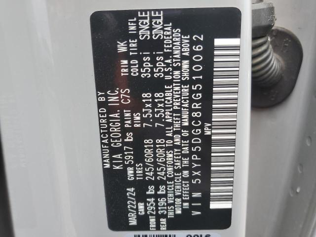 2024 KIA TELLURIDE - 5XYP5DGC8RG510062