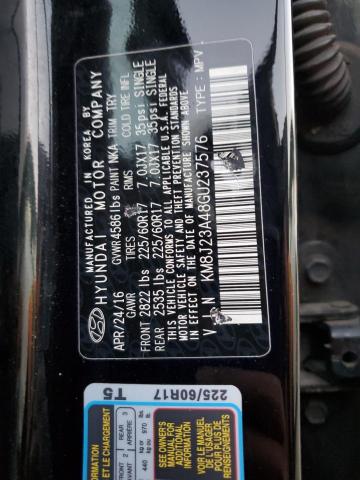 2016 HYUNDAI TUCSON SE - KM8J23A48GU237576