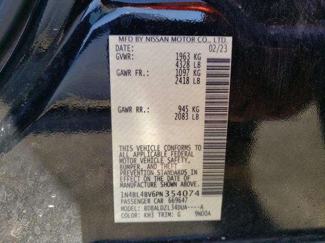 2023 NISSAN ALTIMA S - 1N4BL4BV6PN354074