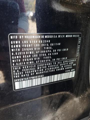 2023 VOLKSWAGEN TIGUAN SE - 3VVCB7AX7PM003563