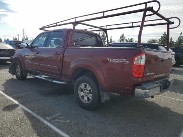 TOYOTA TUNDRA DOU 2005 red  gas 5TBET34175S471433 photo #3