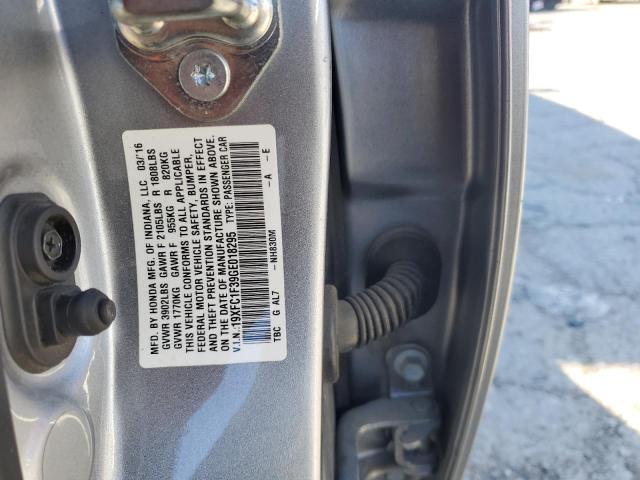 2016 HONDA CIVIC EX - 19XFC1F39GE018295