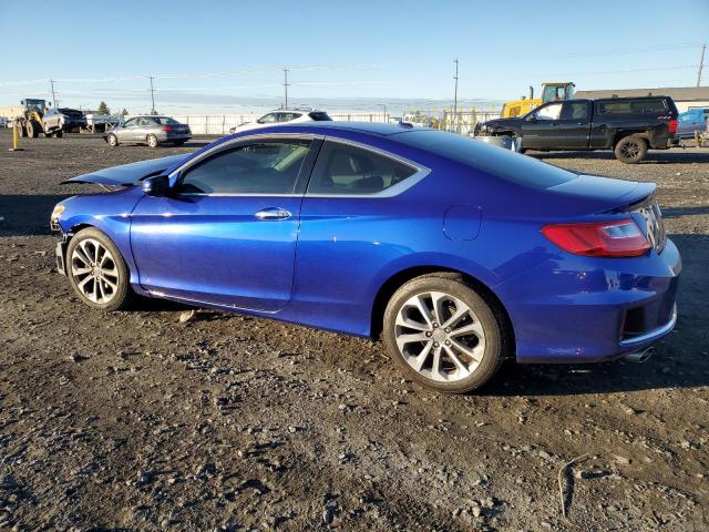 HONDA ACCORD EXL 2013 blue  gas 1HGCT2B8XDA003766 photo #3