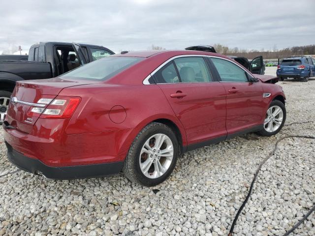 FORD TAURUS SEL 2018 red  gas 1FAHP2E81JG100017 photo #4