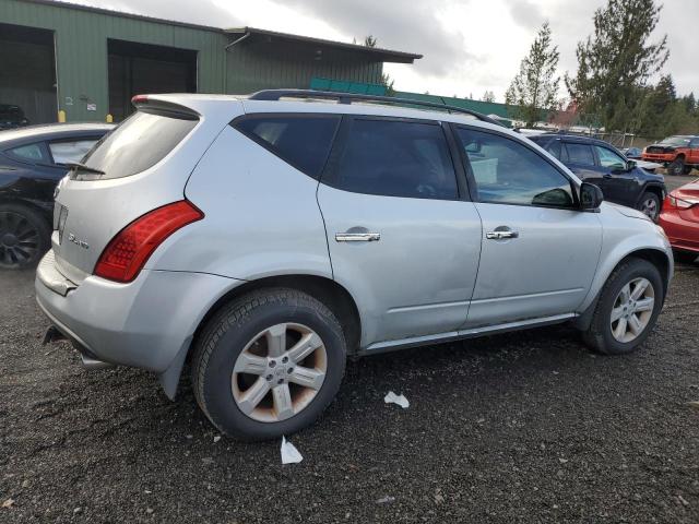 NISSAN MURANO SL 2006 silver 4dr spor gas JN8AZ08W06W528599 photo #4