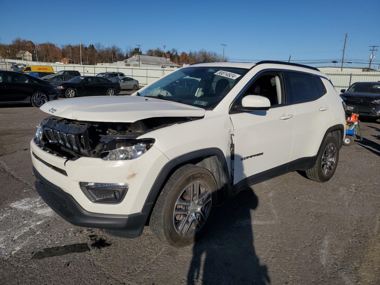 Lot #2989152636 2020 JEEP COMPASS LA