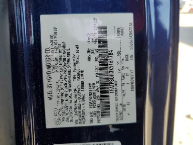 2019 FORD MUSTANG - 1FATP8UH3K5161784