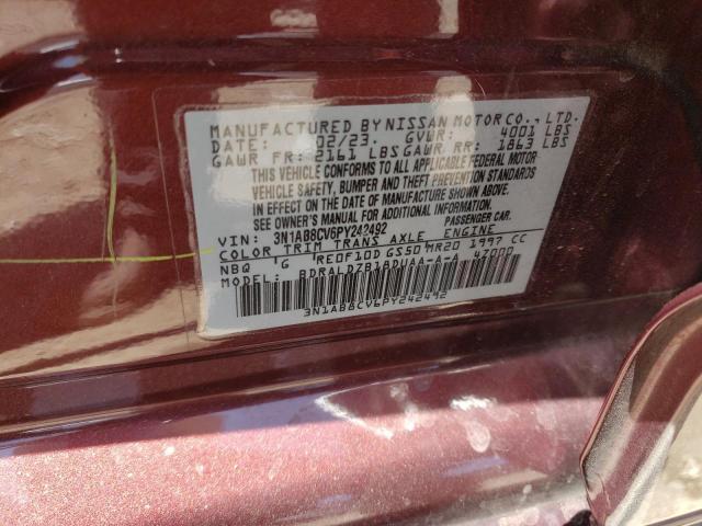 2023 NISSAN SENTRA SV - 3N1AB8CV6PY242492