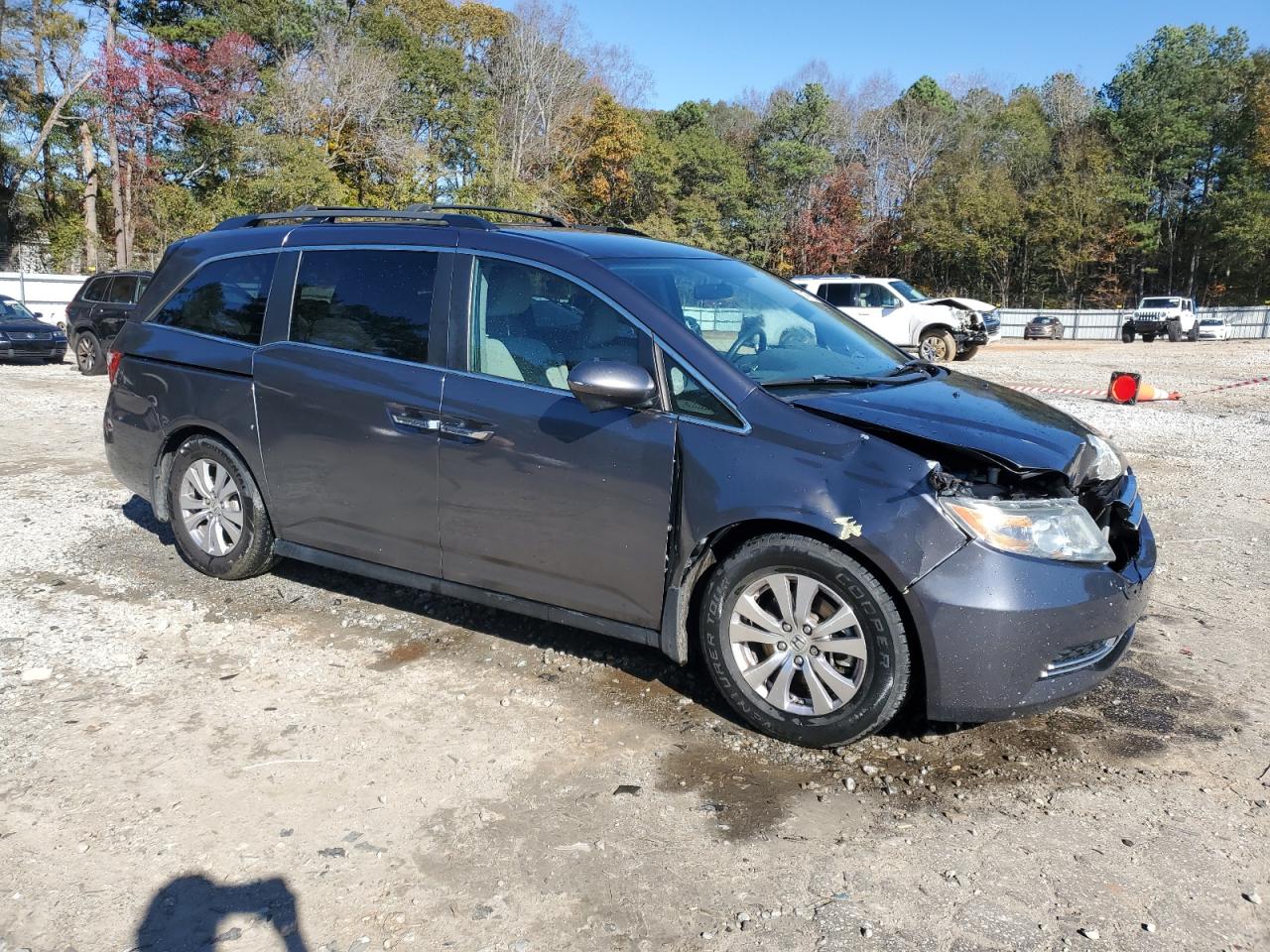 Lot #3008876570 2016 HONDA ODYSSEY SE