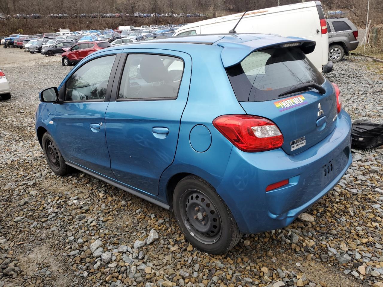 Lot #2987033772 2017 MITSUBISHI MIRAGE ES