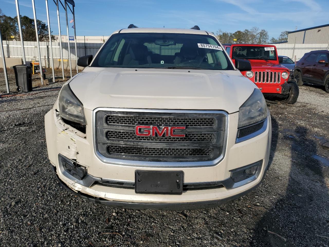 Lot #2977041608 2014 GMC ACADIA SLE