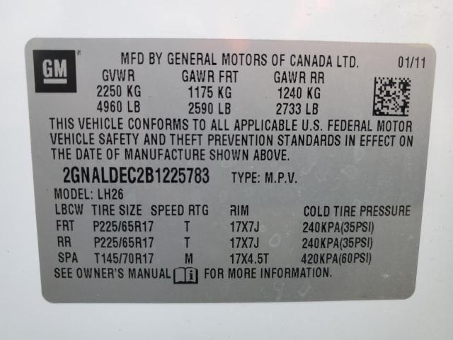 2015 CHEVROLET EQUINOX LT - 1GNFLGEK0FZ144499
