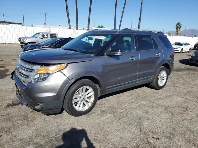 FORD EXPLORER X 2014 gray  gas 1FM5K7D86EGB68471 photo #1