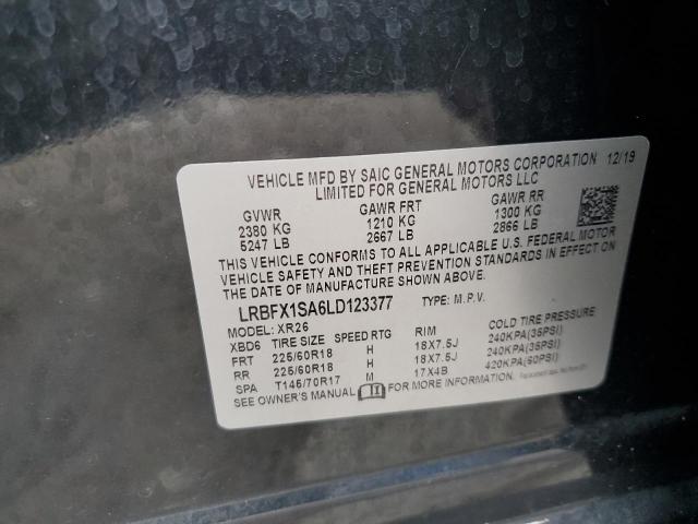 2020 BUICK ENVISION P - LRBFX1SA6LD123377