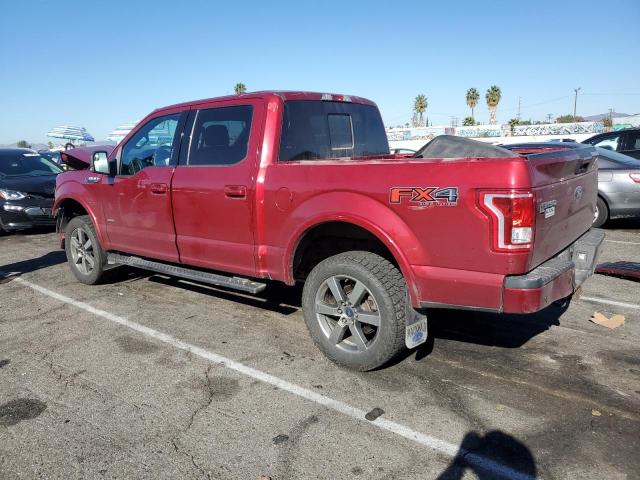 FORD F150 SUPER 2015 maroon  gas 1FTEW1EG2FFC66089 photo #3