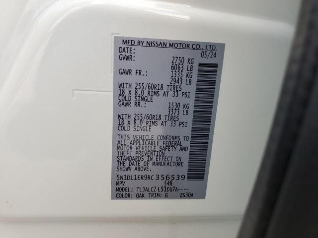 2024 INFINITI QX60 PURE 5N1DL1ER9RC356539