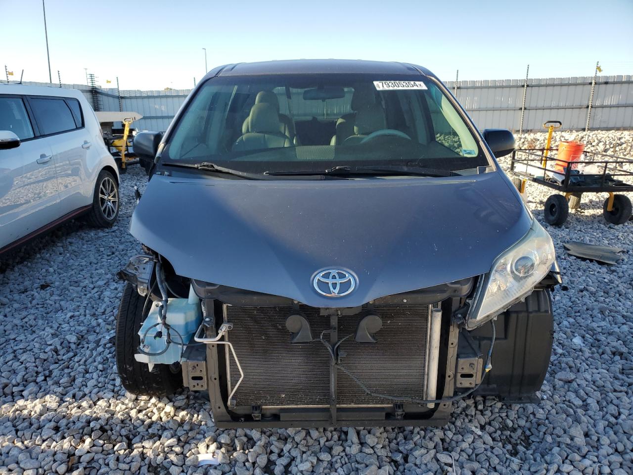 Lot #3031413702 2011 TOYOTA SIENNA BAS