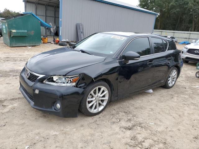 LEXUS CT 200 2011 black  hybrid engine JTHKD5BH4B2013580 photo #1