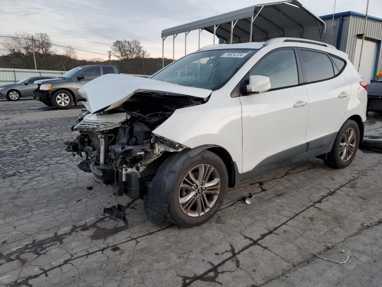 Lot #2989187730 2014 HYUNDAI TUCSON GLS