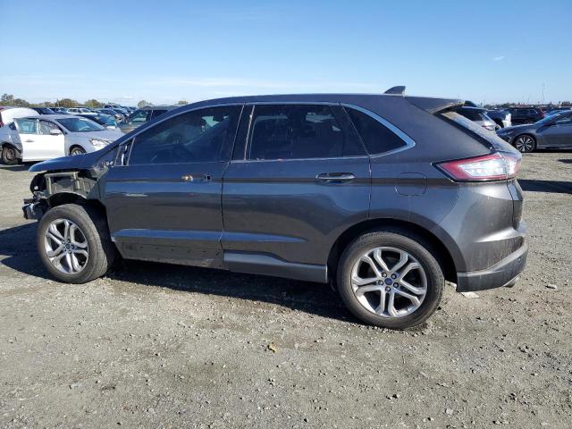 FORD EDGE TITAN 2018 gray  gas 2FMPK4K99JBB34898 photo #3