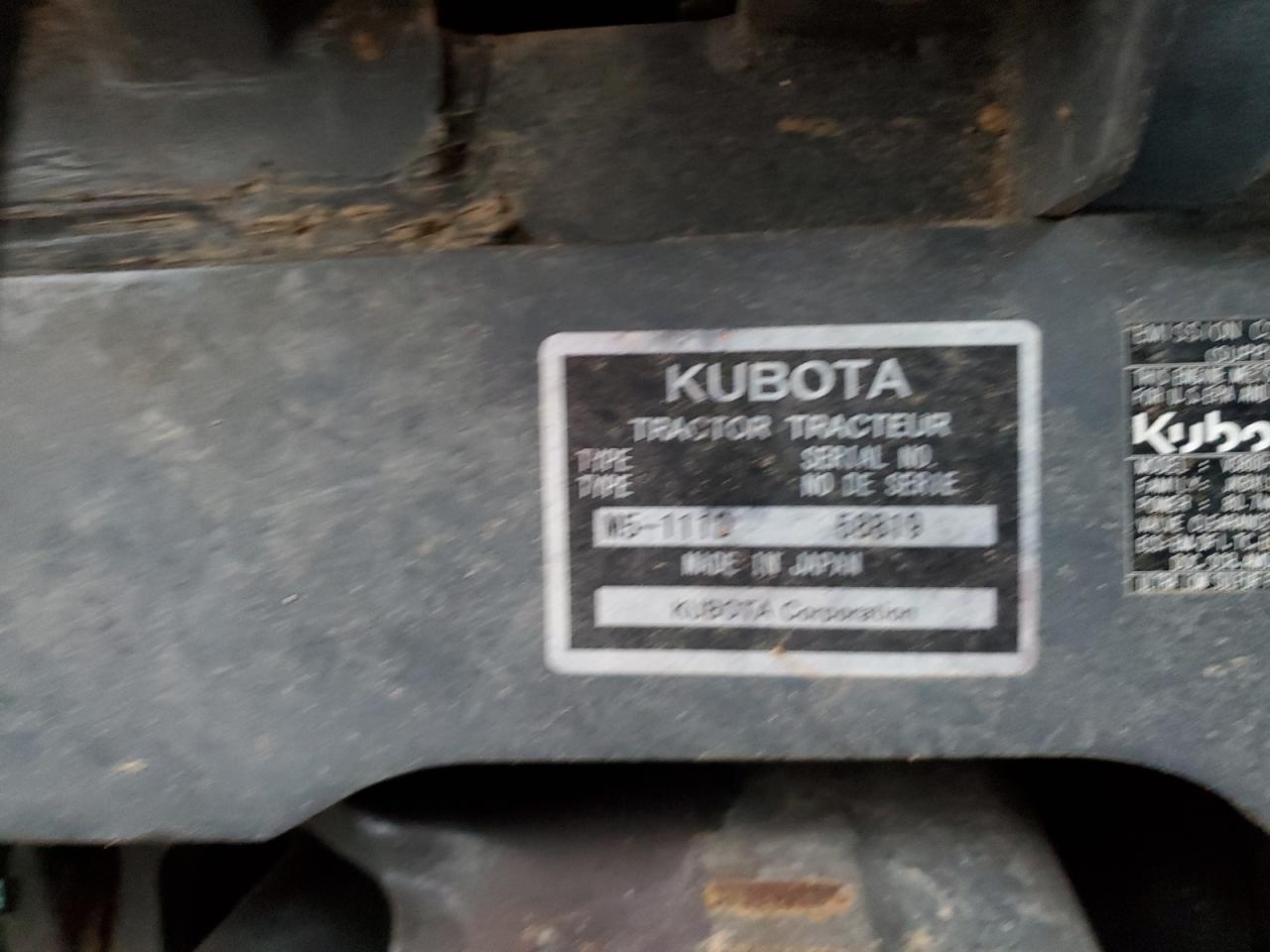 Lot #2995722492 2019 KUTA TRACTOR