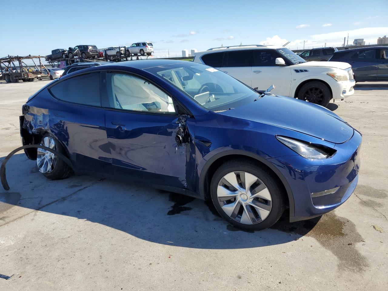 Lot #3034333106 2024 TESLA MODEL Y