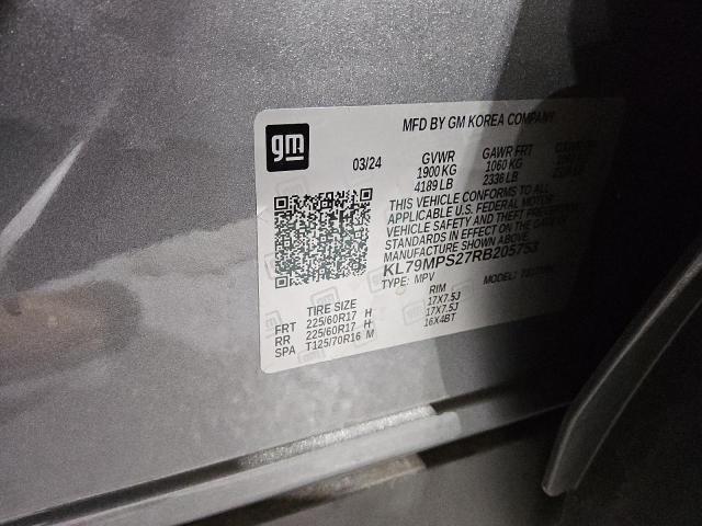 2024 CHEVROLET TRAILBLAZE - KL79MPS27RB205753
