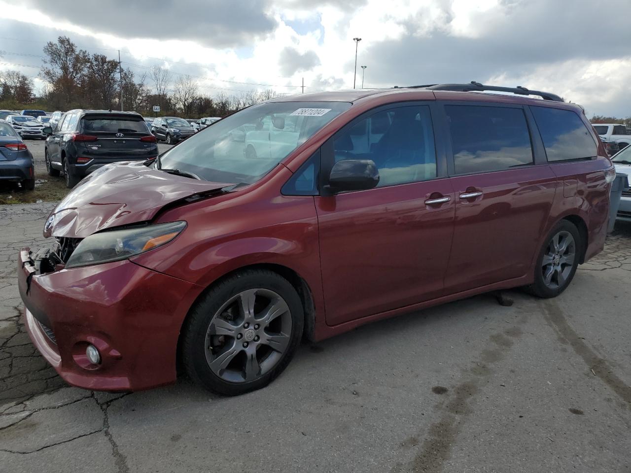 Lot #2962640768 2015 TOYOTA SIENNA SPO