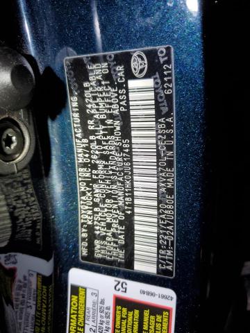 2018 TOYOTA CAMRY L - 4T1B11HK0JU617485