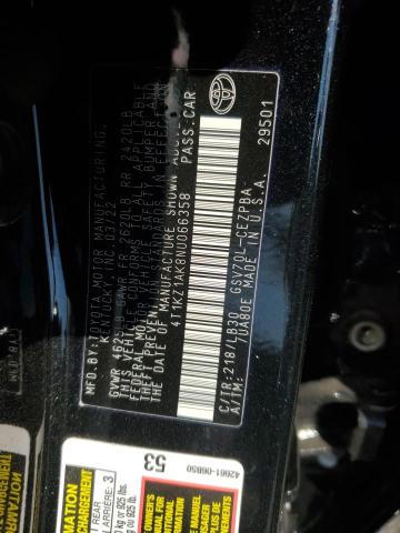 2022 TOYOTA CAMRY TRD - 4T1KZ1AK8NU066358