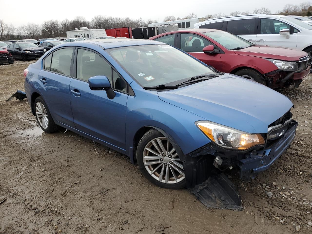 Lot #3028346805 2014 SUBARU IMPREZA PR