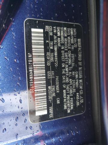 2022 NISSAN ROGUE SPOR - JN1BJ1BW4NW489720