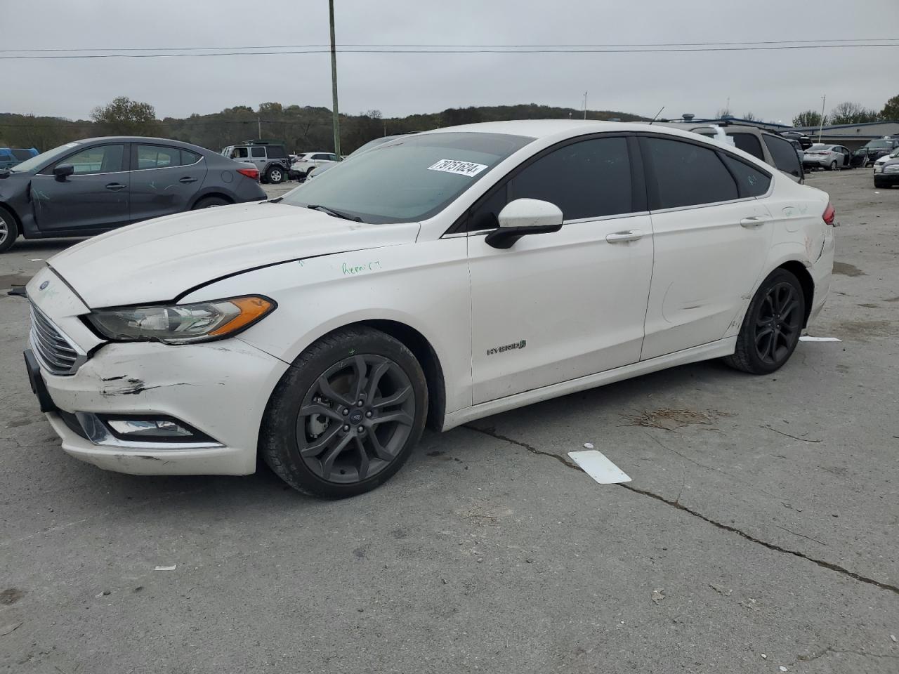 Lot #3025983973 2018 FORD FUSION SE