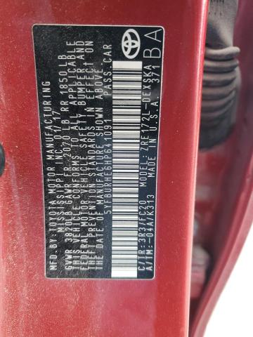 2017 TOYOTA COROLLA L - 5YFBURHE6HP641091