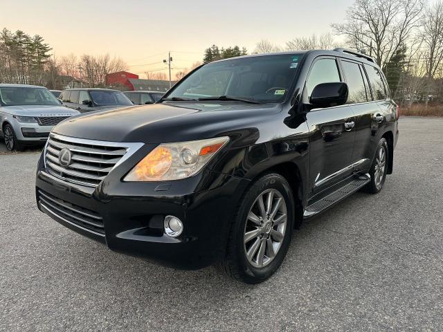 LEXUS LX 570 2011 black 4dr spor gas JTJHY7AX1B4066517 photo #3