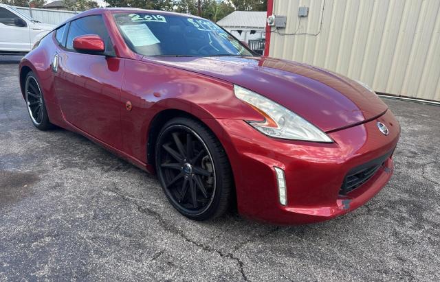 NISSAN 370Z BASE 2019 red  gas JN1AZ4EH2KM421720 photo #1