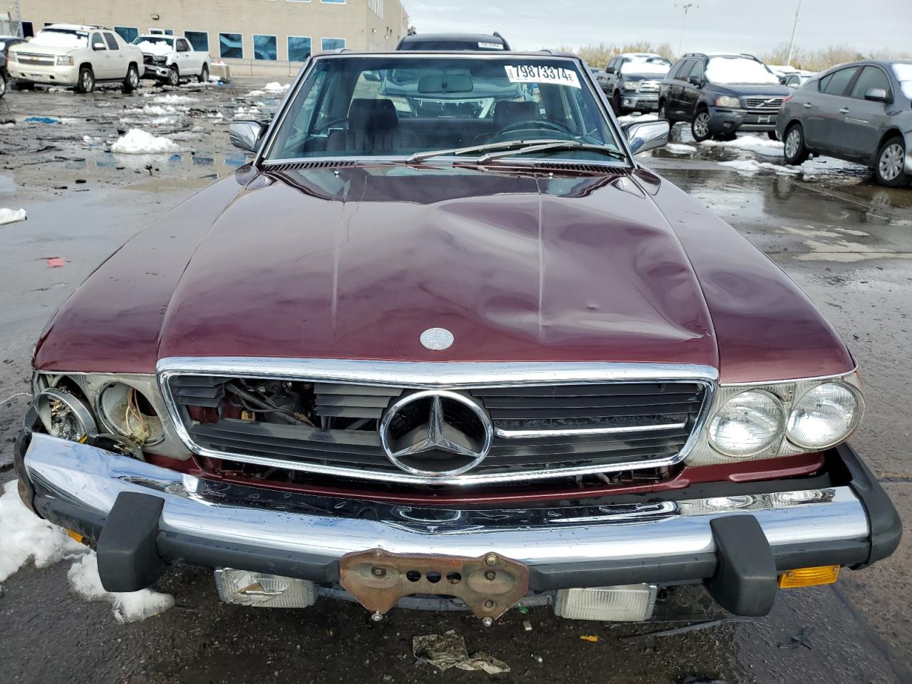 Lot #2974841252 1986 MERCEDES-BENZ 560 SL