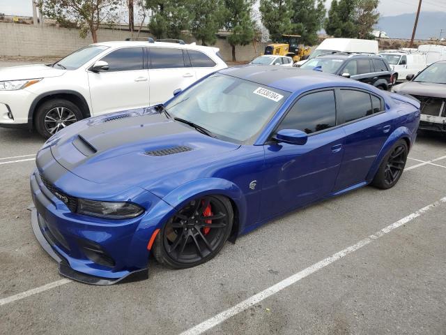 DODGE CHARGER SR 2022 blue  gas 2C3CDXL90NH210965 photo #1