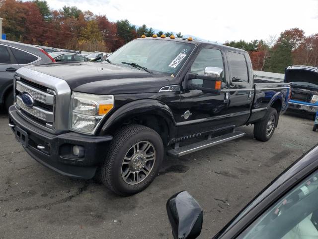 FORD F350 SUPER 2014 black crew pic diesel 1FT8W3BT5EEA12696 photo #1