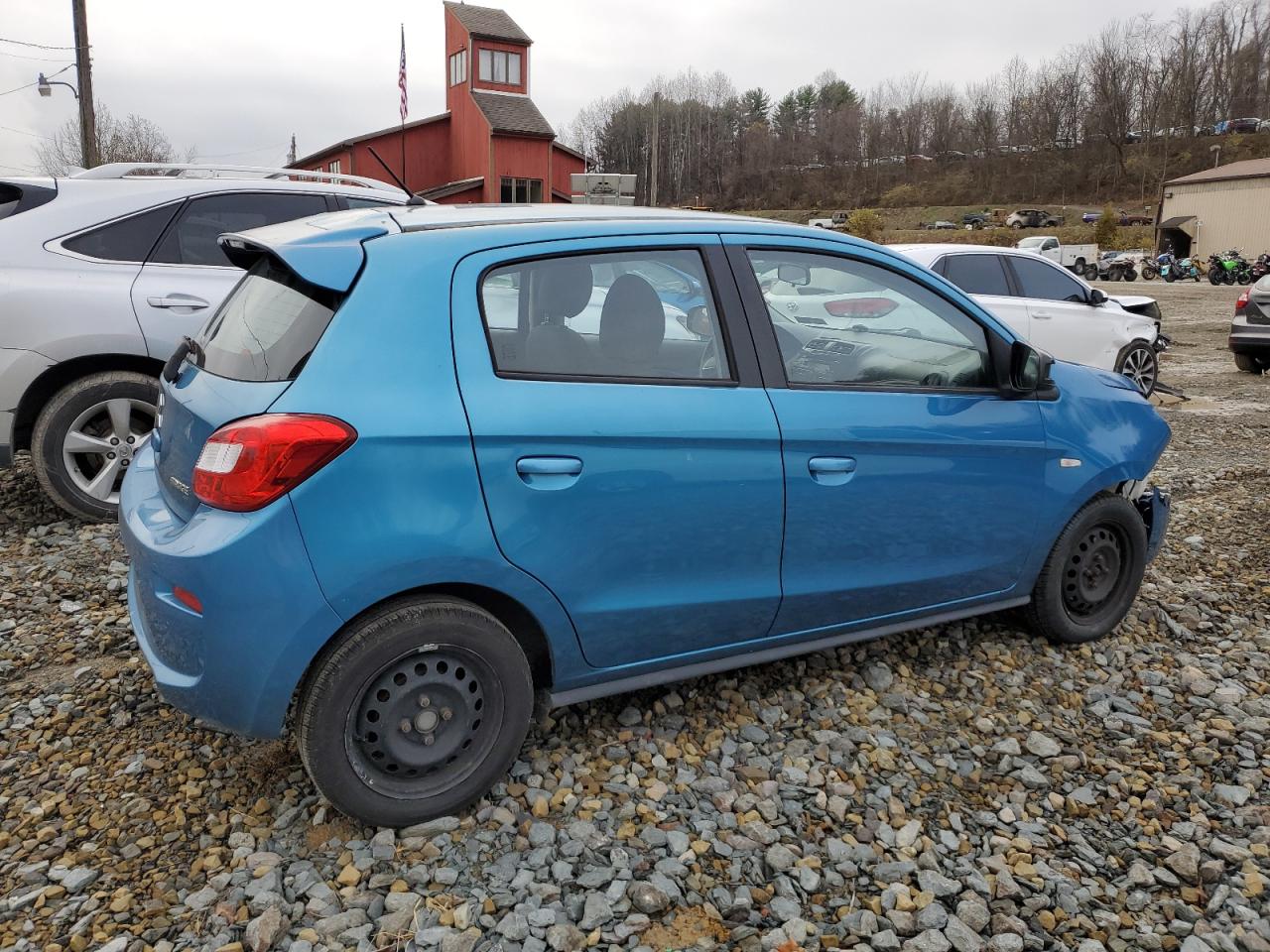 Lot #2987033772 2017 MITSUBISHI MIRAGE ES