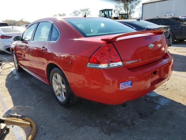 CHEVROLET IMPALA LT 2013 red  gas 2G1WG5E34D1114365 photo #3