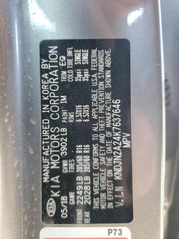 2019 KIA SOUL - KNDJN2A24K7637646