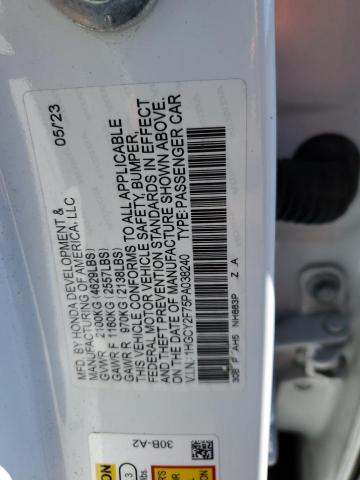 2023 HONDA ACCORD HYB 1HGCY2F75PA038240