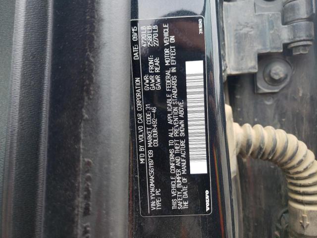 2016 VOLVO S80 PREMIE YV140MAK5G1197139