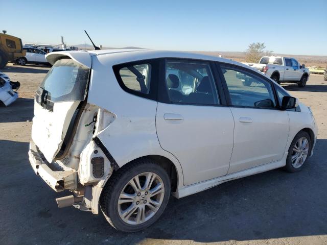 HONDA FIT SPORT 2011 white hatchbac gas JHMGE8H55BC000512 photo #4